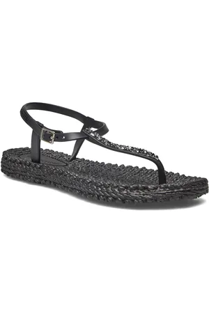 Ilse Jacobsen Flip Flop With Rhinest S Black