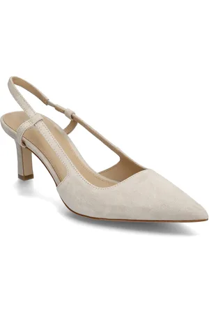 Michael Kors Alora Mid Sling Beige