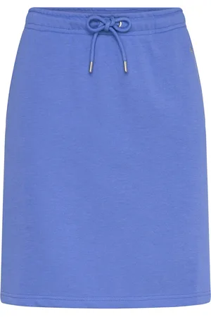 GANT Reg Shield Jersey Skirt Blue