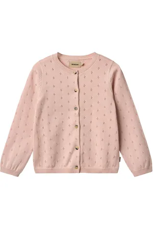 WHEAT Knit Cardigan Maia Pink