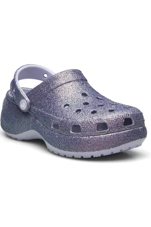 Crocs Platform Irid Glitter Clog Purple