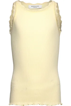 Rosemunde Rkbalta Sl Regular Lace Top Yellow