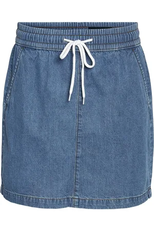 Noisy May Nmmolla Hw Elastic Mini Skirt Vi539Lb Blue