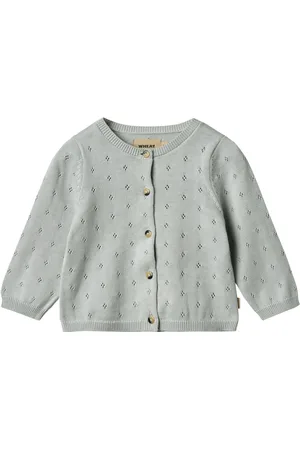 WHEAT Knit Cardigan Maia Blue