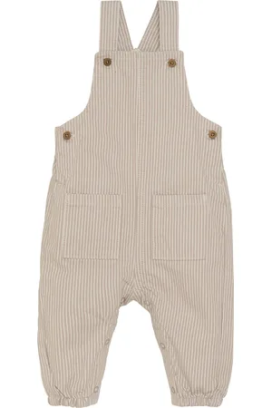 Minymo Overall Twill Y/D Beige