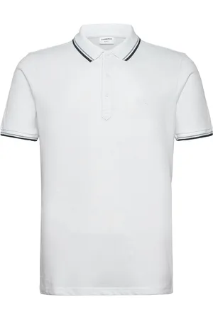 Lindbergh Polo Shirt With Contrast Piping White