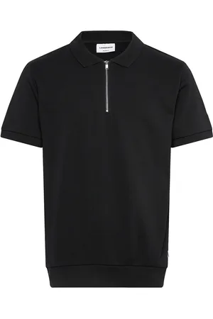 Lindbergh Jersey Pique With. Zip S/S