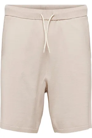 SELECTED Slhteller Knit Shorts Beige