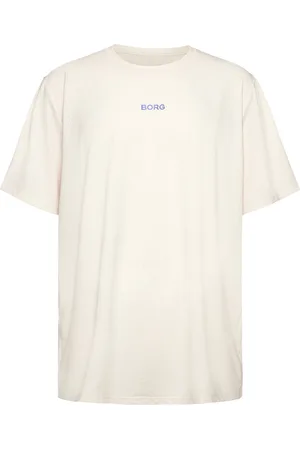Björn Borg Borg Performance Perforated T-Shirt Beige