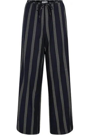 VILA Viprisilla Print Rw Pants Black