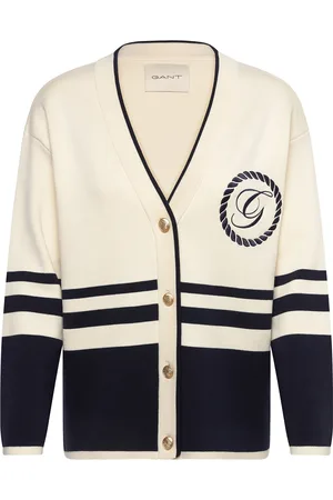 GANT Varsity V-Neck Cardigan