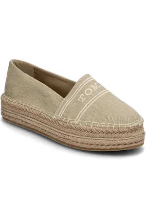 Tommy Hilfiger Denim Platform Espadrille Beige