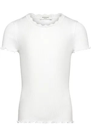 Rosemunde Rkbalta Ss Regular Lace T-Shirt White