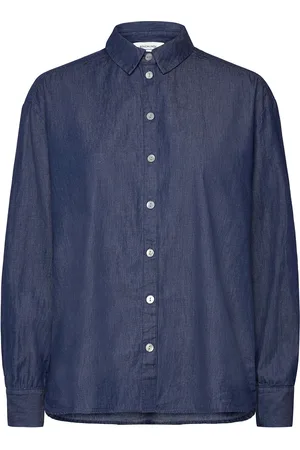 Rosemunde Rwlaila Denim Ls Regular Shirt Navy