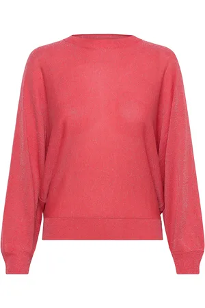 Minus Mscamelina Knit T-Shirt Coral