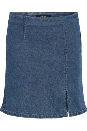 Noisy May Nmdebby Nm Slim Skirt Vi518Mb Noos Blue