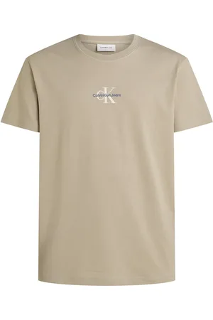 Calvin Klein Monologo Tee Beige