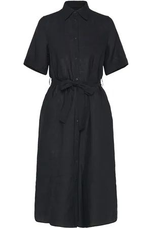 GANT Reg Linen Ss Shirt Dress