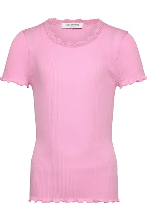 Rosemunde Rkbalta Ss Regular Lace T-Shirt Pink