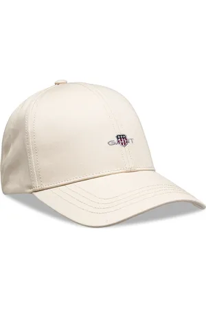 GANT High Shield Cotton Twill Cap Cream