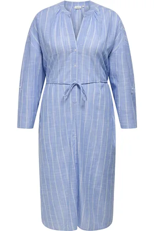 ONLY Carcattalina 3/4 Blk Dress Yd Wvn Blue