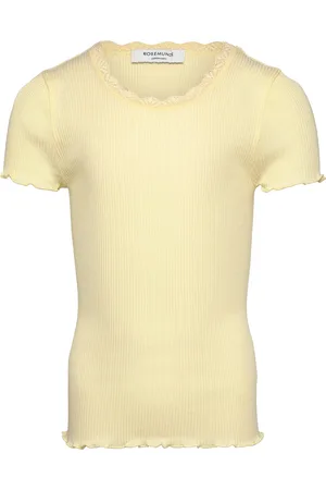 Rosemunde Rkbalta Ss Regular Lace T-Shirt Yellow