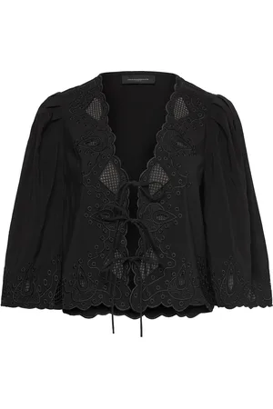 Copenhagen Muse Cmmadelyn-Blouse Is A Blouse In A Brushed Viscose Material With Beautiful Peekab