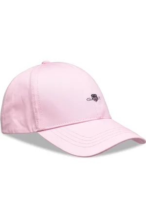 GANT High Shield Cotton Twill Cap Pink