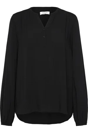 Rosemunde Rwelif Ls V-Neck Long Blouse