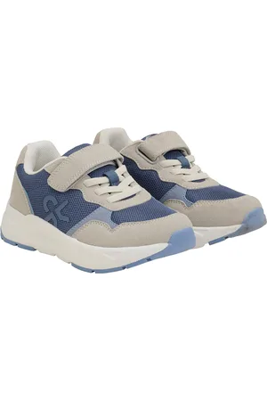 Color Kids Shoes W. Velcro Blue