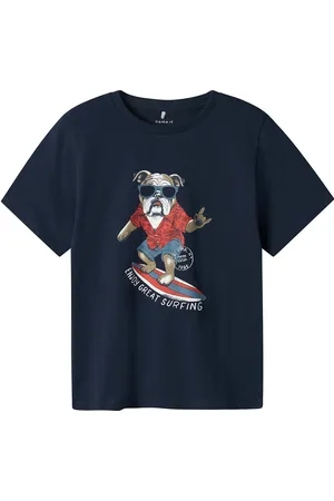 NAME IT Nkmfuldme Ss Top Box Navy