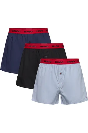 HUGO BOSS Woven Boxer Triplet Patterned