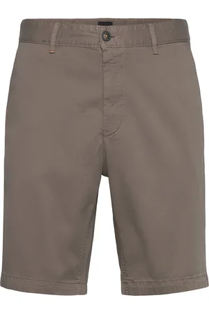 HUGO BOSS Chino-Slim-Shorts Khaki