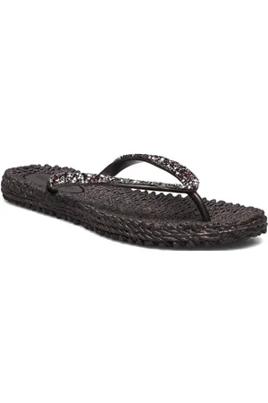 Ilse Jacobsen Flip Flop With Rhinest S Black