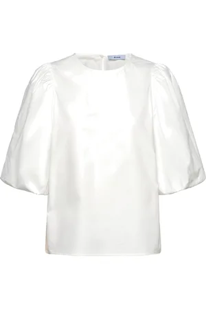 Minus Msjoa Short Sleeve Blouse White