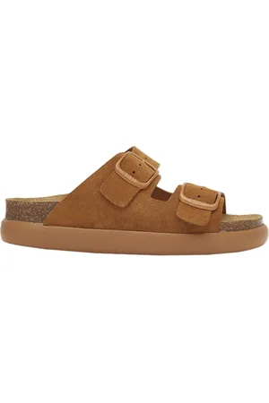 Scholl Sl Noelle Chunky Suede Brown