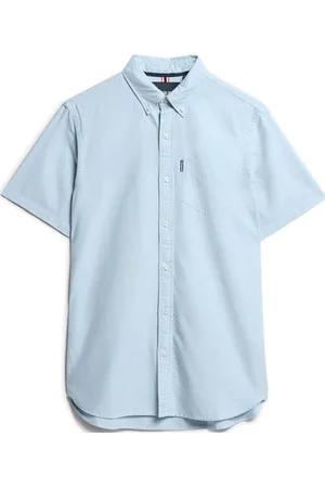 Superdry Oxford S/S Shirt Blue