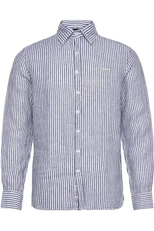 SEBAGO Linen Shirt Navy
