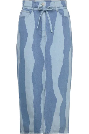 Soaked in Luxury Slmaisa Skirt Blue