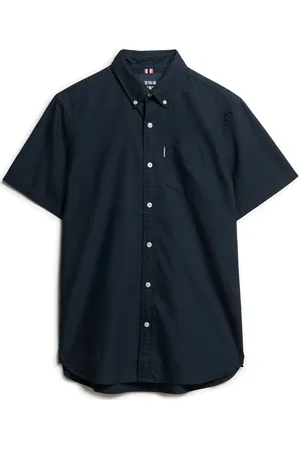 Superdry Oxford S/S Shirt Navy