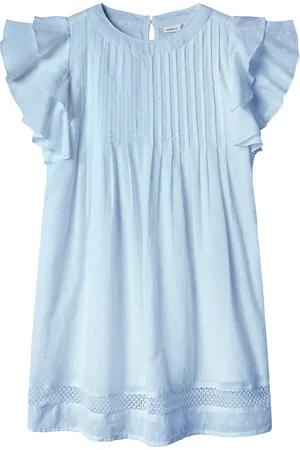 NAME IT Nkffaride Ss Dress Noos Blue