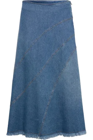 Coster Copenhagen Denim Skirt Blue