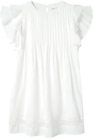 NAME IT Nkffaride Ss Dress Noos White