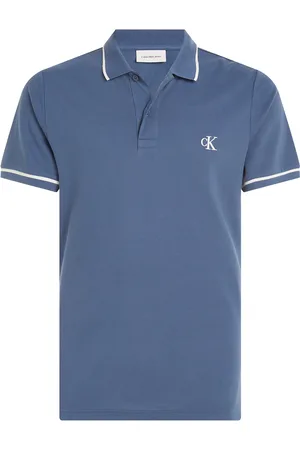 Calvin Klein Tipping Slim Polo Blue