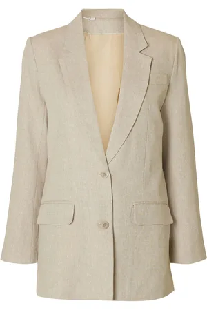 SELECTED Slftania-Rita Ls Relaxed Blazer Noos Cream