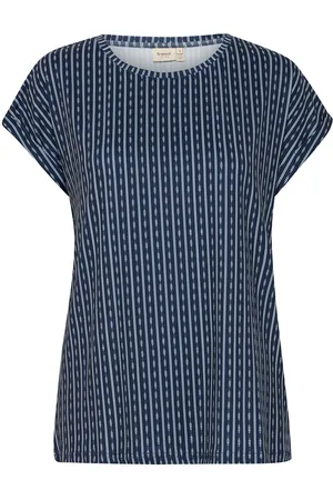 FRANSA Frseen Tee 1 Navy
