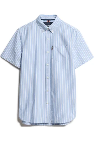 Superdry Oxford S/S Shirt Blue