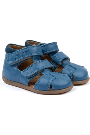 Pom Pom Starters™ Two Velcro Sandal Blue