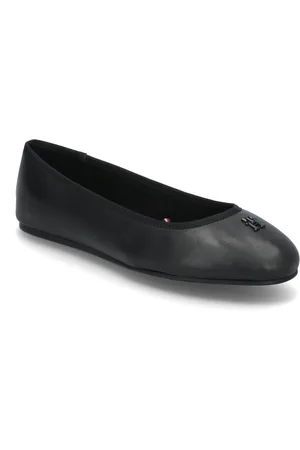 Tommy Hilfiger Th Hardware Leather Ballerina