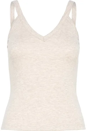 INWEAR Dagnaiw V-Top Melange Beige